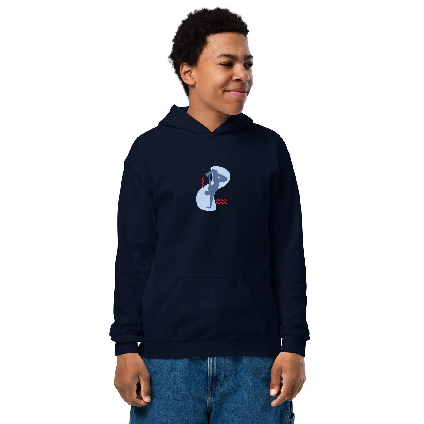 Youth heavy blend hoodie - Backdrop BlissYouth heavy blend hoodie