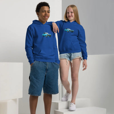Youth heavy blend hoodie - Backdrop BlissYouth heavy blend hoodie