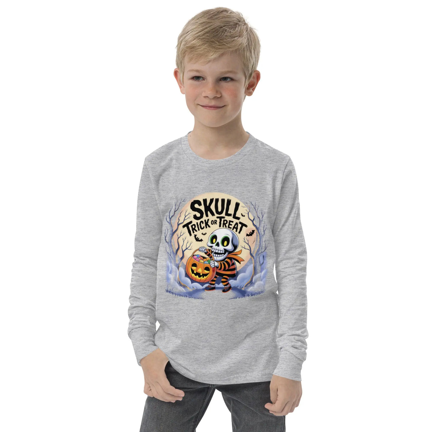 Youth long sleeve tee - Backdrop BlissYouth long sleeve tee