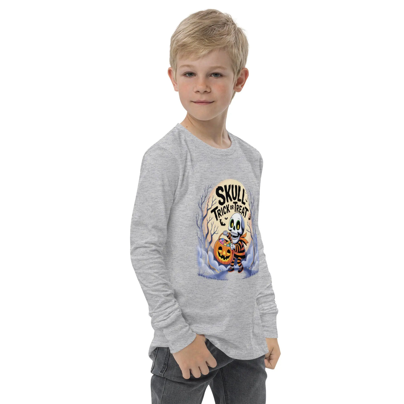 Youth long sleeve tee - Backdrop BlissYouth long sleeve tee
