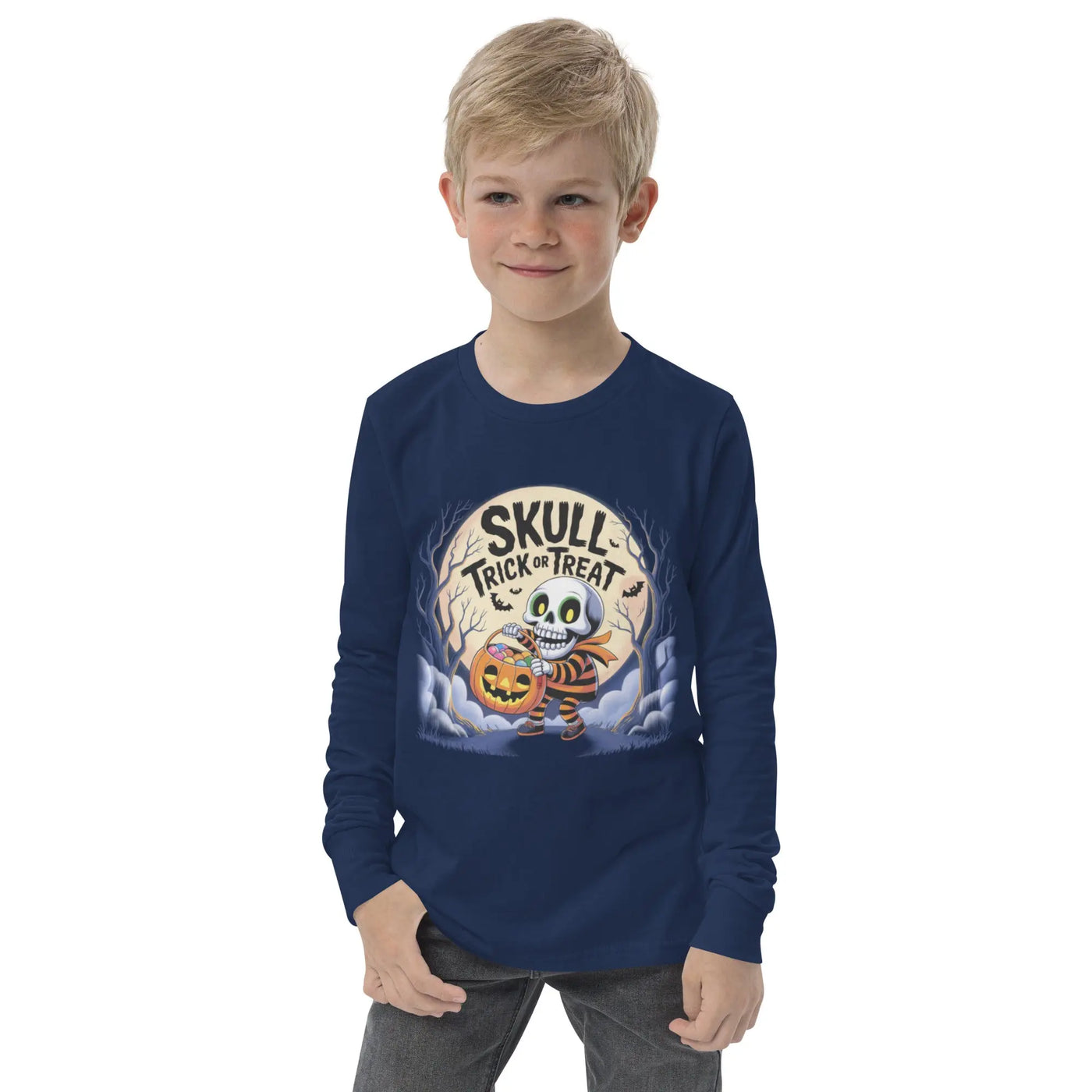 Youth long sleeve tee - Backdrop BlissYouth long sleeve tee