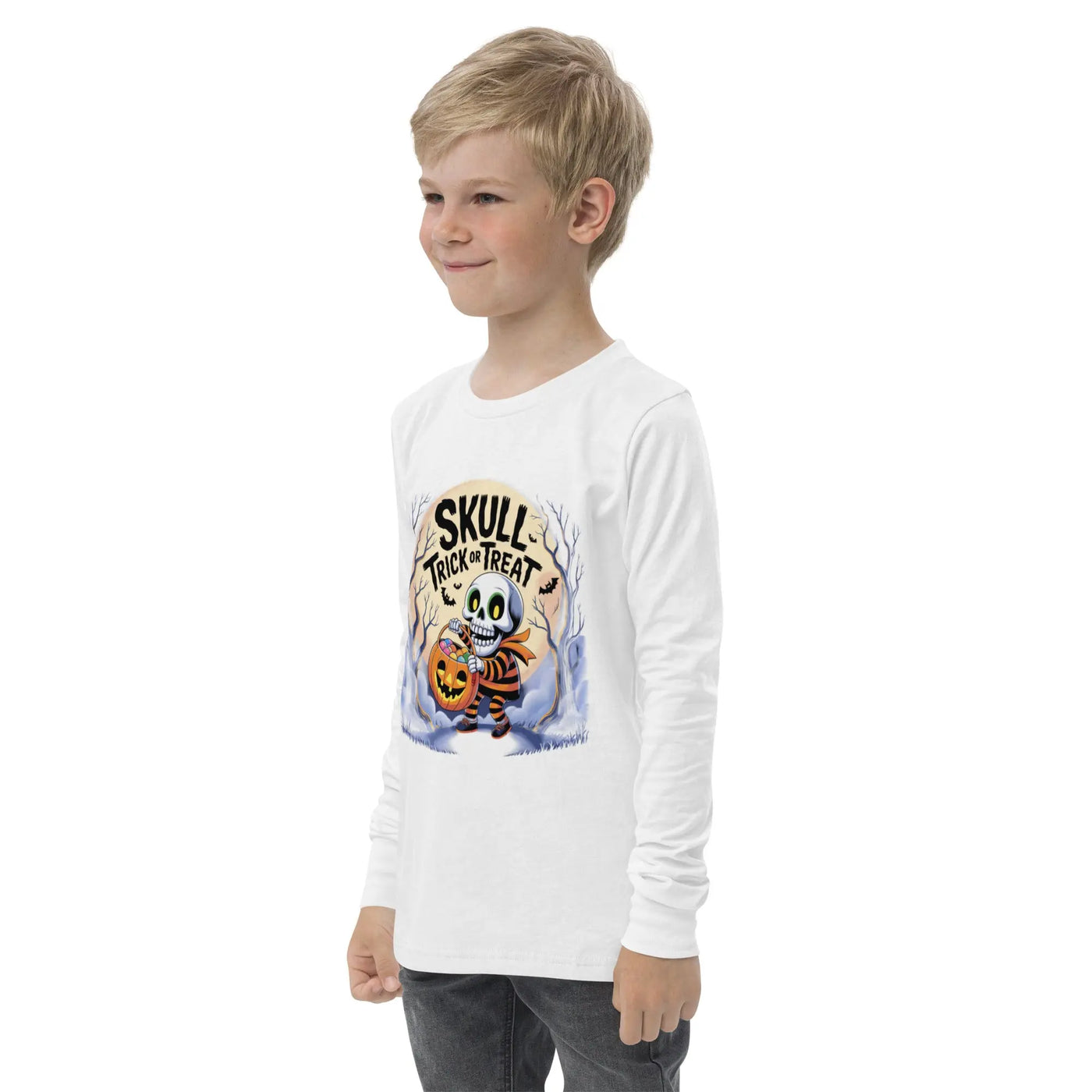 Youth long sleeve tee - Backdrop BlissYouth long sleeve tee